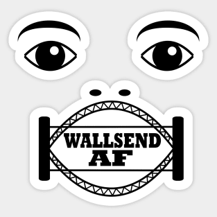 Wallsend AF Sticker